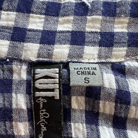 Kut from the Kloth top button down small - Picture 7 of 7